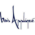 logo bois appliqué