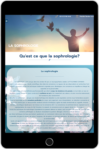 Sophrologie Chaillet - Web Valley - Site internet